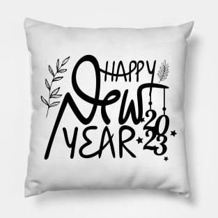 Happy New Year 2023 Pillow