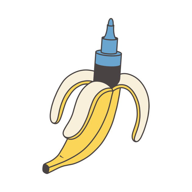 Banana marker by Louis16art