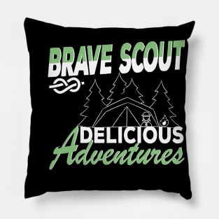 Brave Scout Delicious Adventures troop leader Pillow