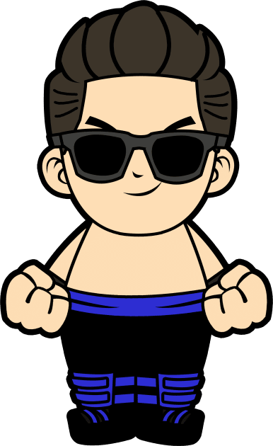 Johnny Cage Chibi Kids T-Shirt by liora natalia