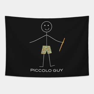 Funny Mens Piccolo Design Tapestry