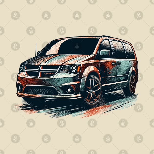 Dodge Caravan by Vehicles-Art