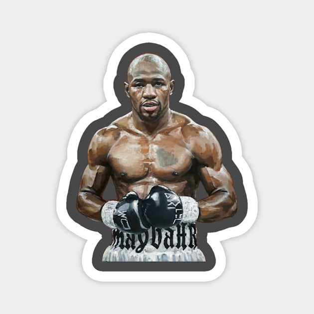 Floyd mayweather f Magnet by TshirtMA