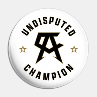 Canelo Alvarez Undisputed Champion Pin