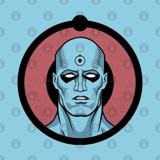 dr manhattan symbole by Playground