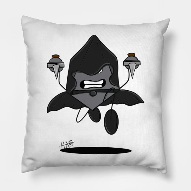 Rogue D8 Pillow by AlstonArt