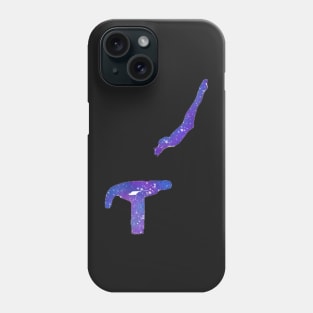 A gymnast vaulting Phone Case