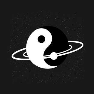 Space Yin Yang [Version 2] T-Shirt