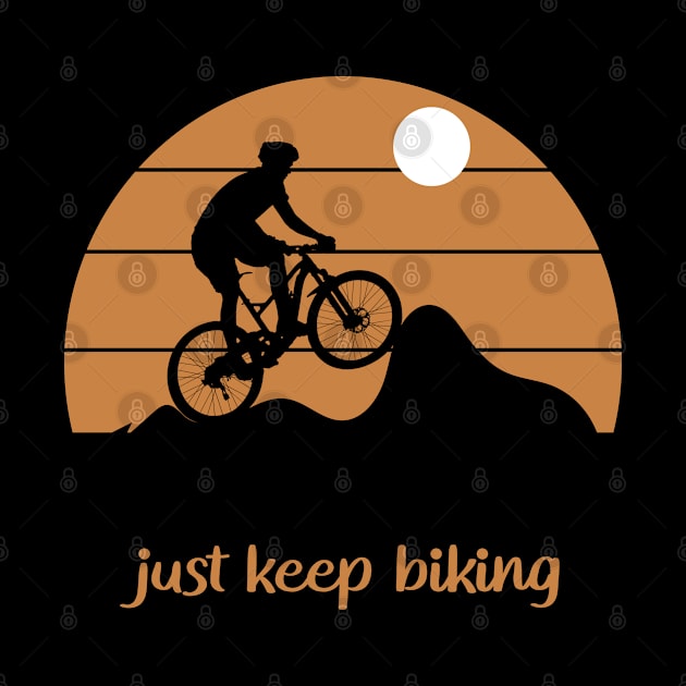 just keep biking by care store