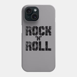 rock n roll logo Phone Case