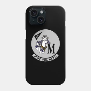 F-14 Tomcat - Just Win, Baby - Silver - Clean Style Phone Case