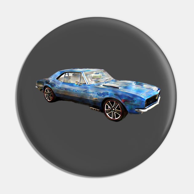 Classic Chevy Camaro Pin by philosophizerx