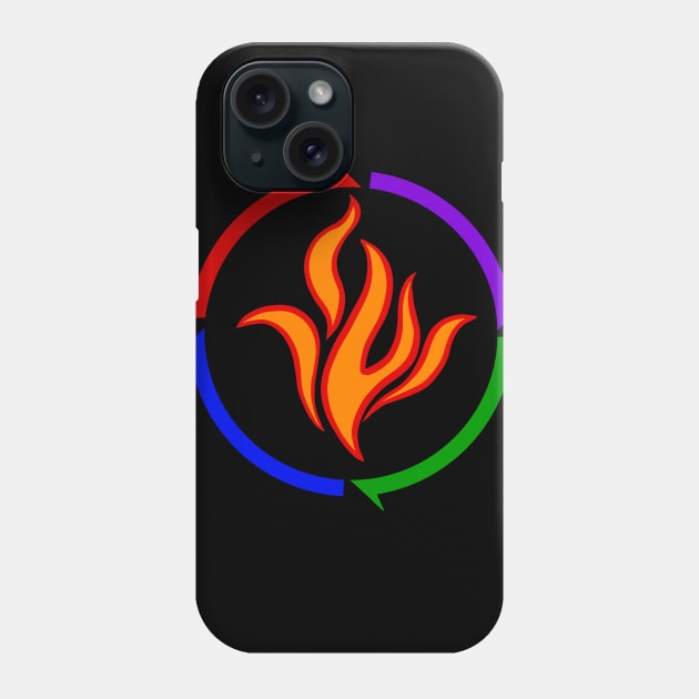 The Stalking Embers Phone Case by Khalico