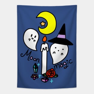 Moon Magic Ghosts Tapestry