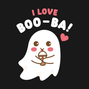 Boo-ba tea ghost (on dark colors) T-Shirt