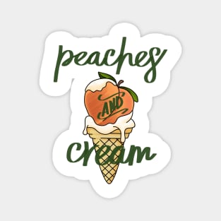 Peaches and Cream Magnet
