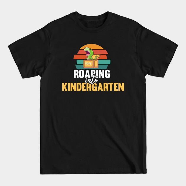 Kindergarten Students Back To School Dinosaur - Students - T-Shirt