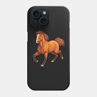 Majestic Chestnut Horse Phone Case