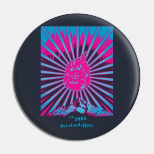 Retroposter (Pink&Blue) Pin