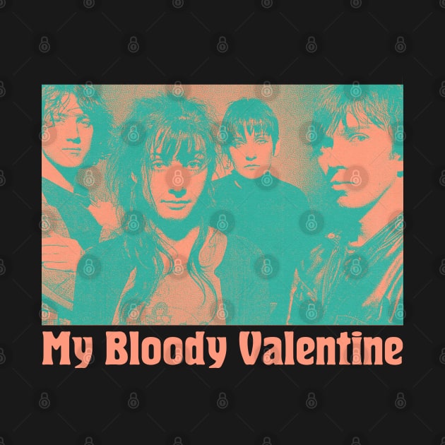 My Bloody Valentine / 90s Style Psychedelic Design by unknown_pleasures