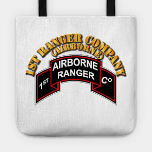 T-Shirt - SOF - 1st Ranger Co w Txt Tote