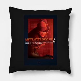 Metal Gear Solid 4 "Old Snake" Poster Pillow