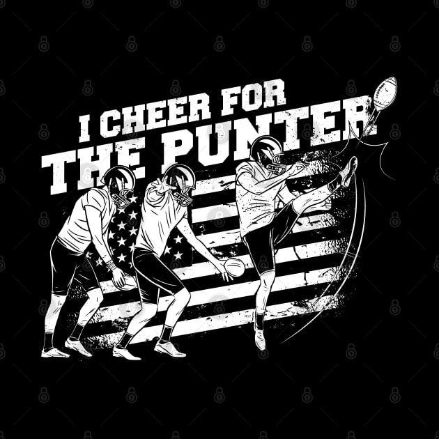 Punter's Sideline Cheer by Life2LiveDesign