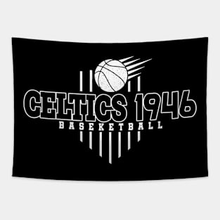 Vintage Pattern Celtics Sports Proud Name Classic Tapestry