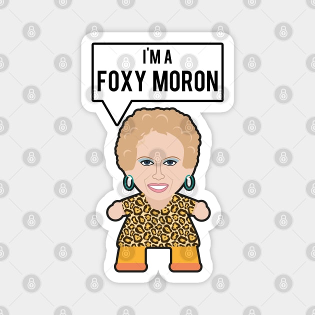 Foxy Moron | Kath & Kim Magnet by Mattk270