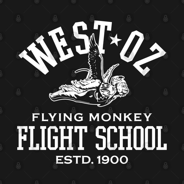 WEST OZ FLYING MONKEY FLIGHT SCHOOL by ROBZILLANYC