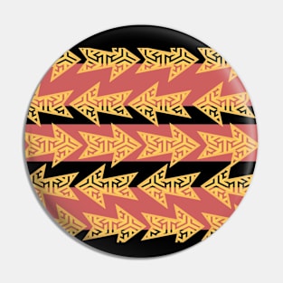 Seamless Arrow Pattern Pin