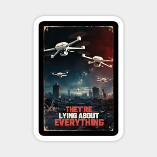 New Jersey Drones UFO Magnet