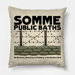 Somme Public Baths Pillow