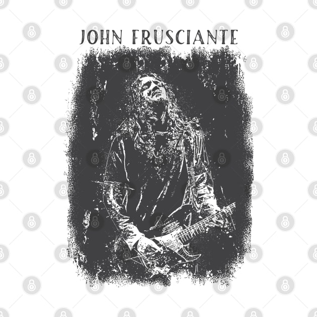 Vintage Distressed John Frusciante by Yopi