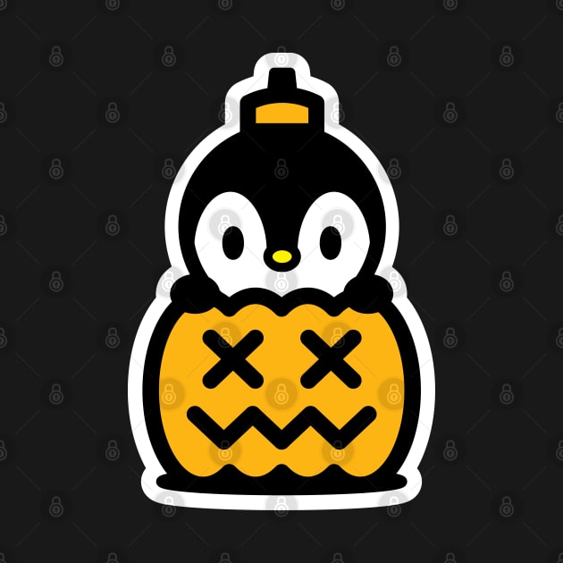 Pumpkin Penguin Bambu Brand Halloween Trick Or Treat by Bambu