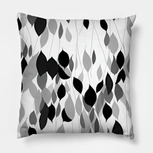 Chromatic Botanic Abstraction #91 Pillow