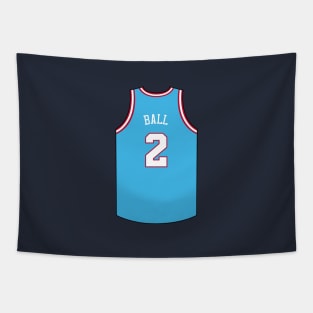 Lonzo Ball Chicago Jersey Qiangy Tapestry