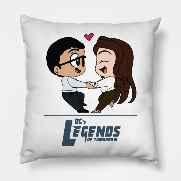 Valentine's Day 2022 - GreenShip Pillow by RotemChan