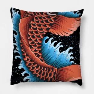 Koi Fish Pillow