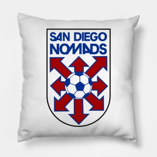 Classic San Diego Nomads Soccer Pillow