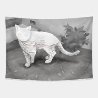 Calm Cat Tapestry