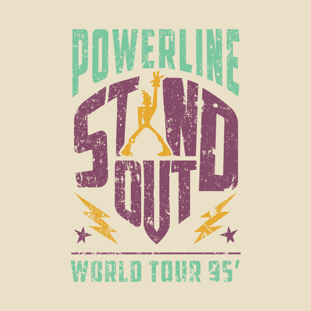 Powerline - Stand Out - World Tour 95' - Vintage by Batg1rl