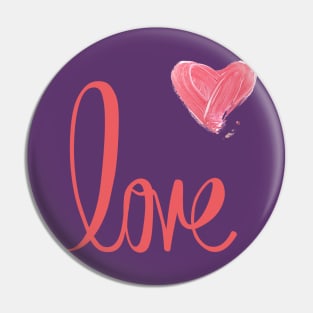 Heart  Felt Love Pin