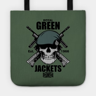 Royal Green Jackets Tote