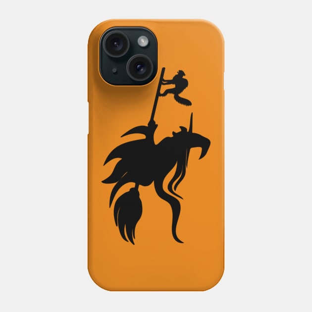 Cat and Witch Phone Case by ProfessorJayTee