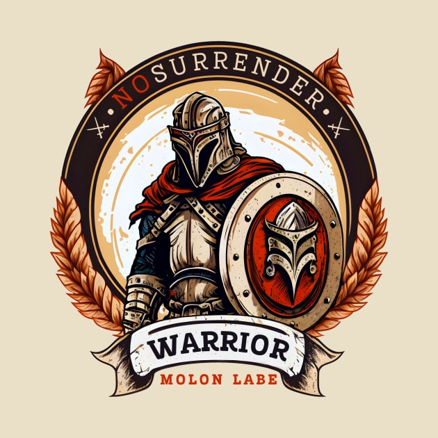 Spartan Warrior - Ancient Greek Fighter, Defender and Hero of Sparta | Molon Labe | Never Surrender, Never Retreat | 300 Spartans by SunnyFriends