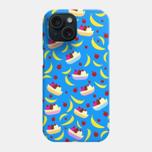 BANANA  Split With Cherries Phone Case