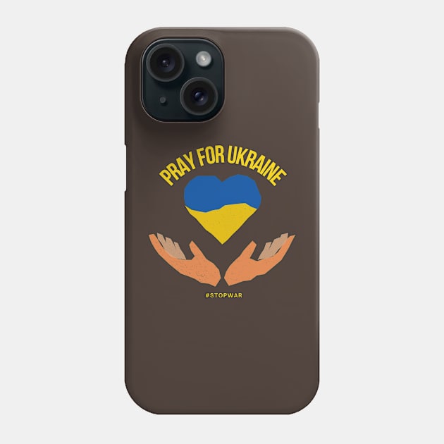 Pray for Ukraine Phone Case by JuliaUkraine