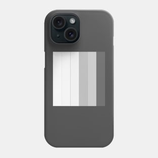 Gray colored stripes Phone Case