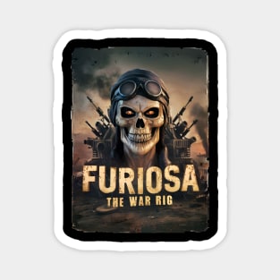 Skull Furiosa The War Rig Magnet